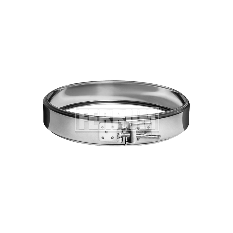 Ferrum Хомут обжимной (430/0,5 мм) Ду 115 (К7) Ferrum Хомут обжимной (430/0,5 мм) Ду 115 (К7)