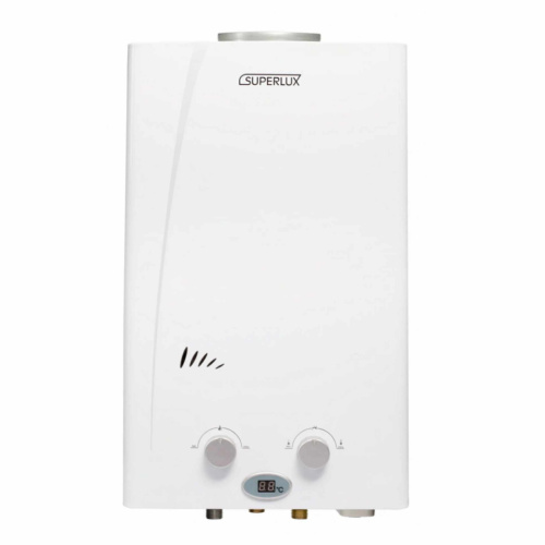 Водонагреватель газовый проточный Ariston SUPERLUX 10L CF NG NEW (3632386) (К1)