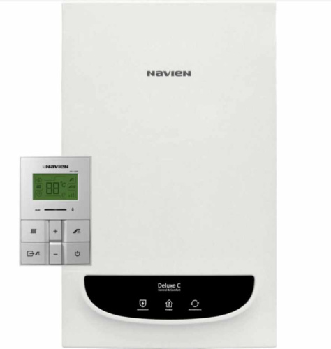 Котел настенный газ. NAVIEN Deluxe С -24K Coaxial (2-х контурный) (К4)