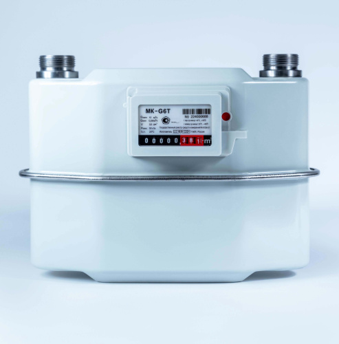 Счетчик газа МК - G 6Т левый (250 мм) 2025 г (К2)