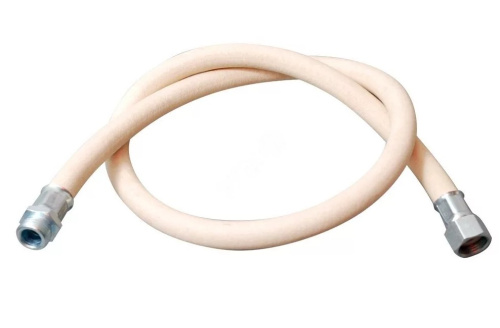 Рукав д/газа 1,5 м 1/2 " в-н белый D 10 (К)