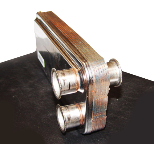 З/ч котла Теплообменник ГВС 13-20 Delux.Prime Coaxial.SmarTok.Delux Plus (30004993А)7 пласт Навьен(К3)