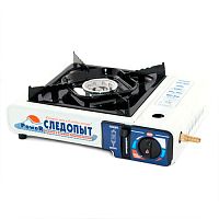 Плита наст. газовая "СЛЕДОПЫТ - PoweR" (с переходником)/6/ (PF-GST-М01) (К4)