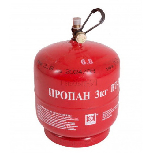 Баллон газовый LPG BT-3 Польша (К1)