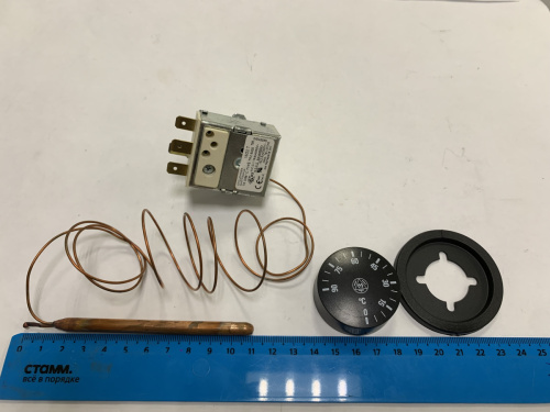 З/ч котла Термостат капиллярный с ручкой 540355 в упаковке, Конорд (К)