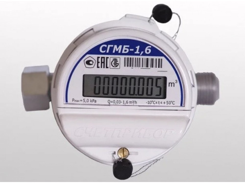 Счетчик газа объемный СГМБ-1,6Б (К1)