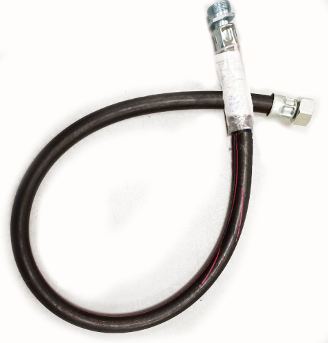Рукав соединит. для газ приб. (D12 черн.) 1,0 м 3/4" вн (К)