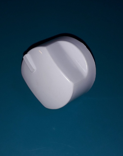 з/ч Дарина Ручка крана в сборе GM 341 24 000-15 (белая,прямоуг.ф.,ножка L13мм) (К1)