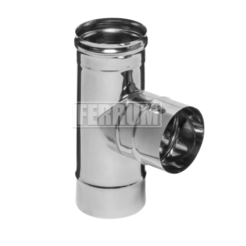 Ferrum Тройник-Д 90* (430/0,5 мм) Ду 110 (К7)