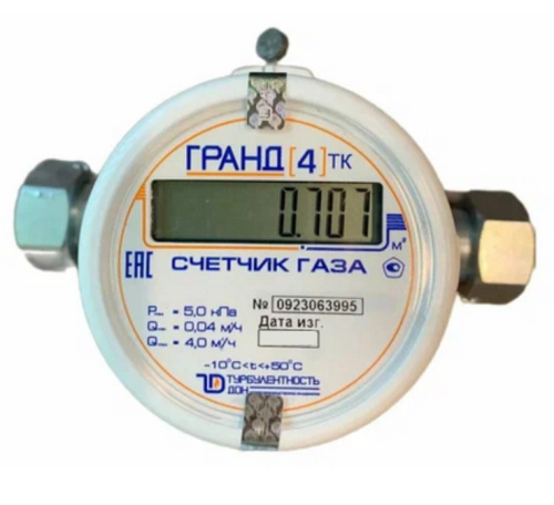 Счетчик газа Гранд 4 ТК G3/4 2025г. (К1)